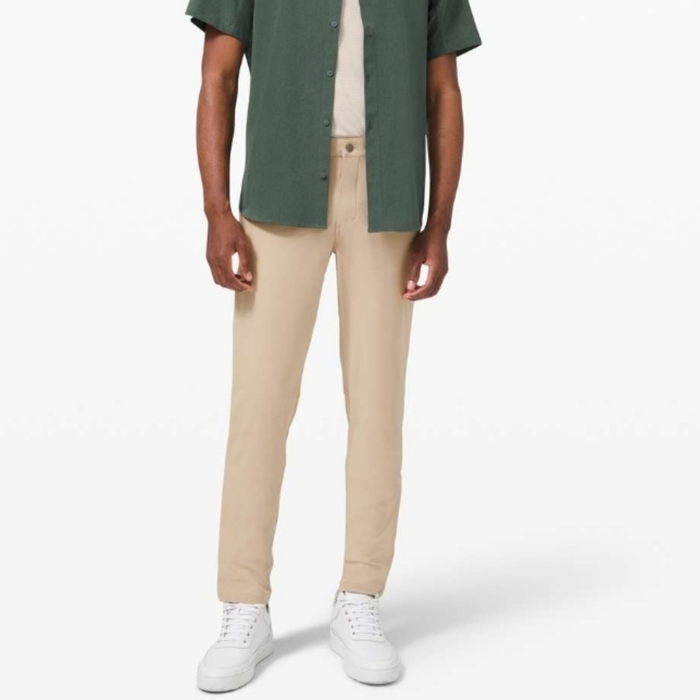lululemon athletica Men's Khaki Slim Chinos